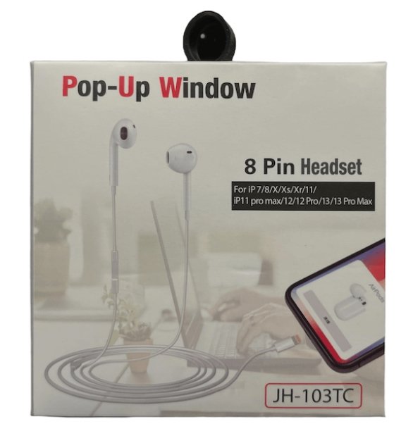 Ecouteur iPhone 7-X Lightning JH-103TC