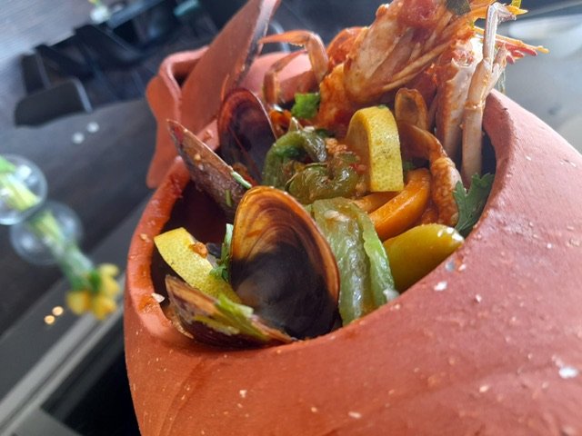 جرة فواكه البحر 