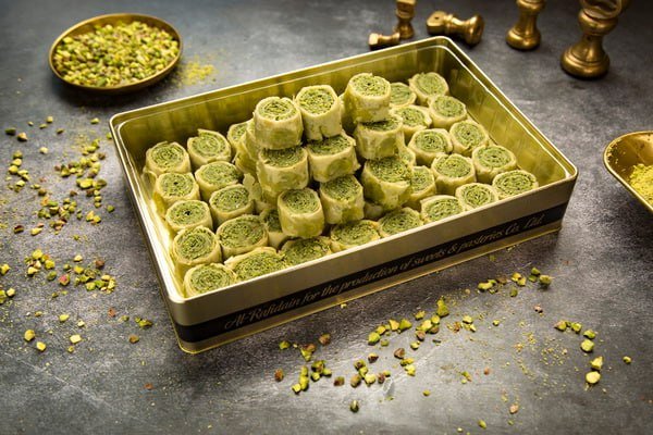 كعب الغزال بالفستق