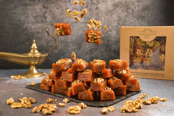 حلاوة جزر بالجوز 500 غم